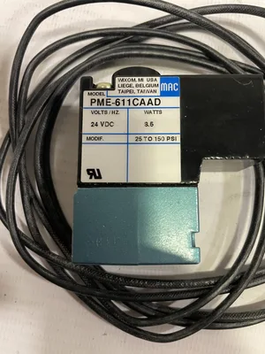 MAC PME-611CAAD Solenoid Directional Control Valve 24VDC 25-150PSI -NIB