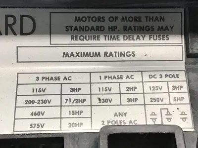USED ALLEN BRADLEY 1494V-DS30 SER A