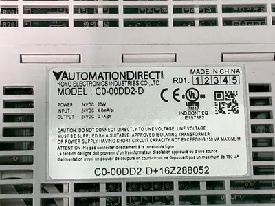 New | in-Stock AUTOMATION DIRECT C000DD2D PLC Processors Ohio US | HGR 24 #1316407