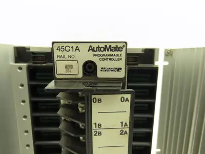 Reliance Electric 45C1A AutoMate Programmable Controller Backplane Rail Lot of 5