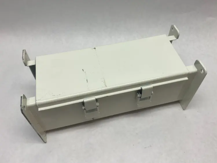 Used HOFFMAN NVENT HINGED COVER WIREWAY SECTION 4 X 4 X 12" PAINTED WHITE Miscellaneous MRO | Maverick Industrial Sales #1121708