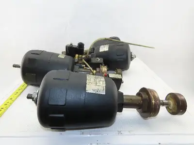 Butrkert 00462560 Pneumatic Assembly for Angle Valve Parts or Repair Lot of 4