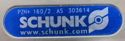 NEW SCHUNK PZN+160/2-AS UNIVERSAL GRIPPER PZN1602AS 3 FINGER 0303614