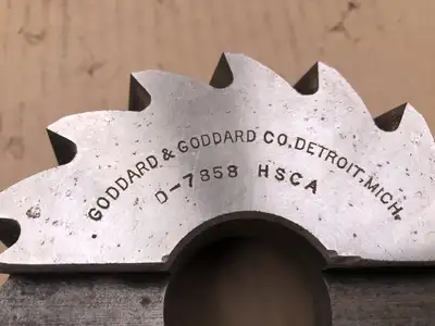 Goddard & Goddard D-7858 5″ Steel Side Milling Cutter