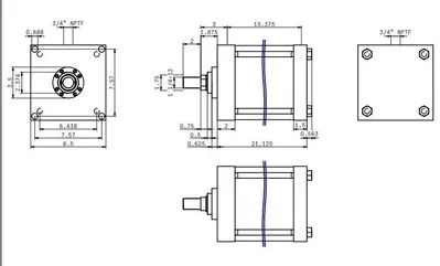 BIMBA 8x16 250PSI Air Cylinders | Global Machine Brokers, LLC (5)