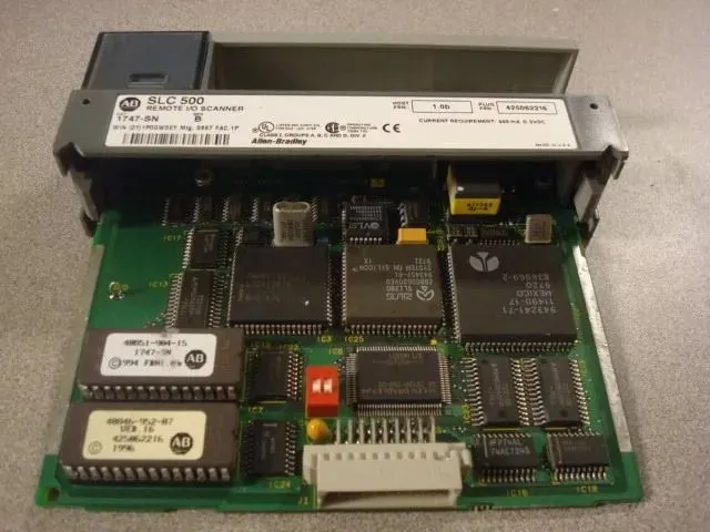Allen Bradley 1747-SN/B Remote I/O Scanner Module Used