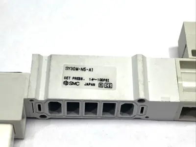 SY30M-N5-A1 | SMC  Pneumatic Manifold Regulator Interface w/Gauge - New – Open Box