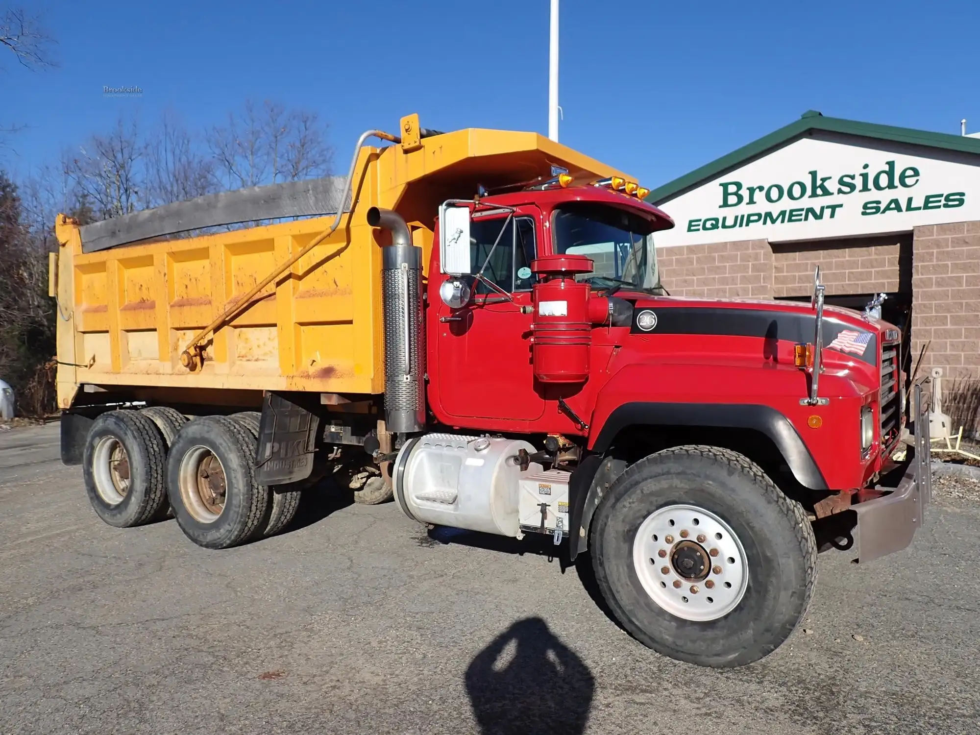 Used 1999 MACK RD688S Dump trucks Massachusetts US | Brookside Equipment Sales #1422175