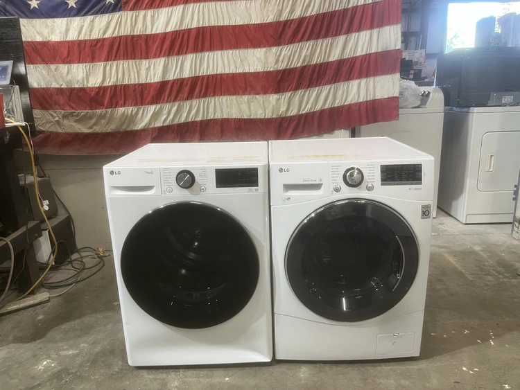 Used LG FRONT LOAD SET Residential Appliances Michigan US | Miedema Asset Management Group #1322214