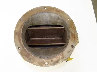 Premier Pneumatics Blow-Thru Conveying Airlock Diverter Valve 3"NPT x 10" Flange