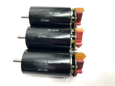 2311102 2375993 2375994 | 2311102, 2375993 & 2375994 DC Motor w/ AB722 PCB Board LOT OF 3 - Used