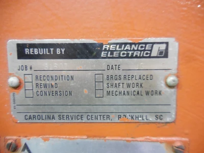 Used ALLIS-CHALMERS ANW A.C. Motors Ohio US | Equipment Recovery Corp. #1331284