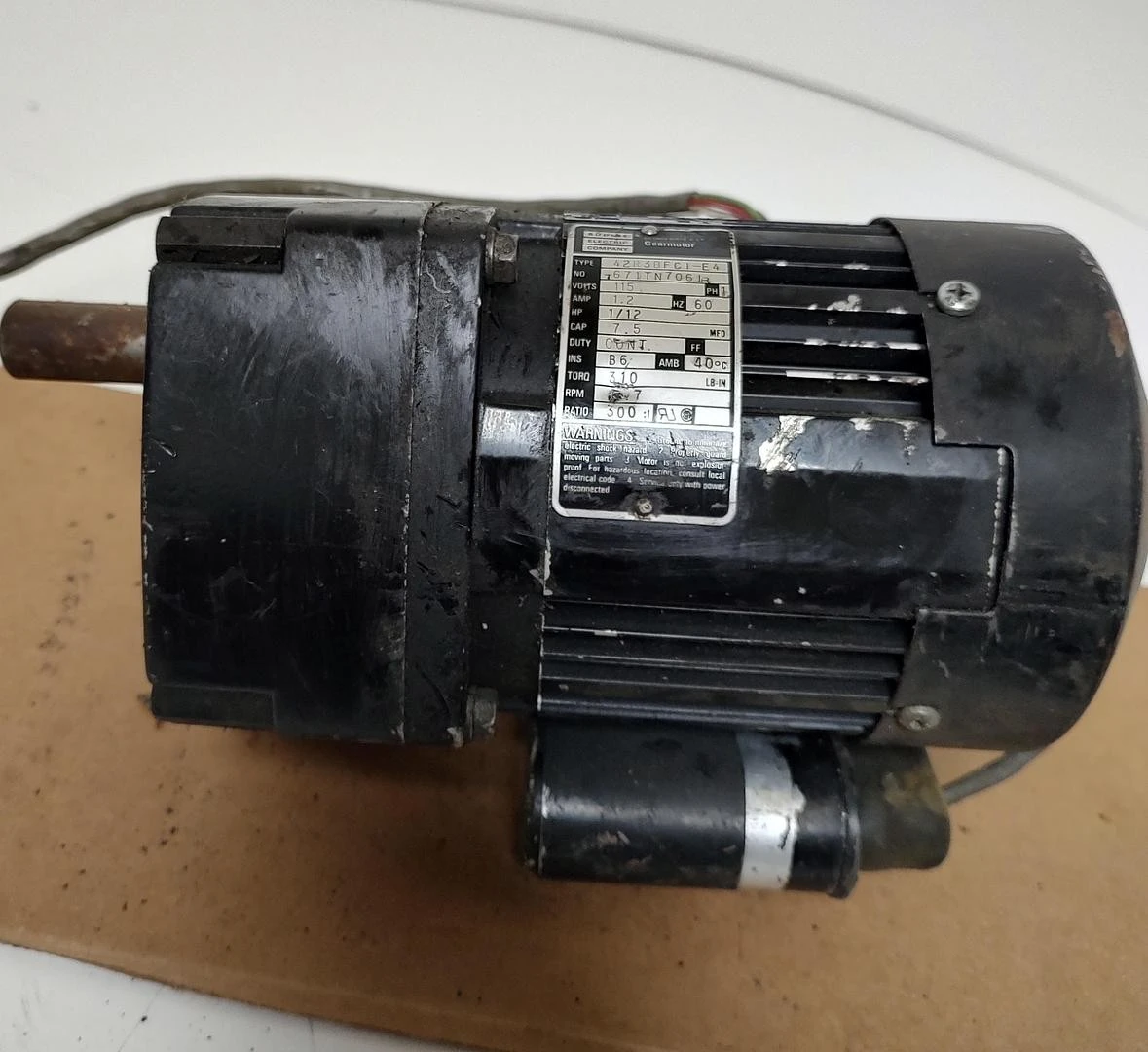 USED Bodine 42R3BFC1-E4