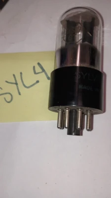 USED SYLVANIA 12SL7GT RADIO TUBE