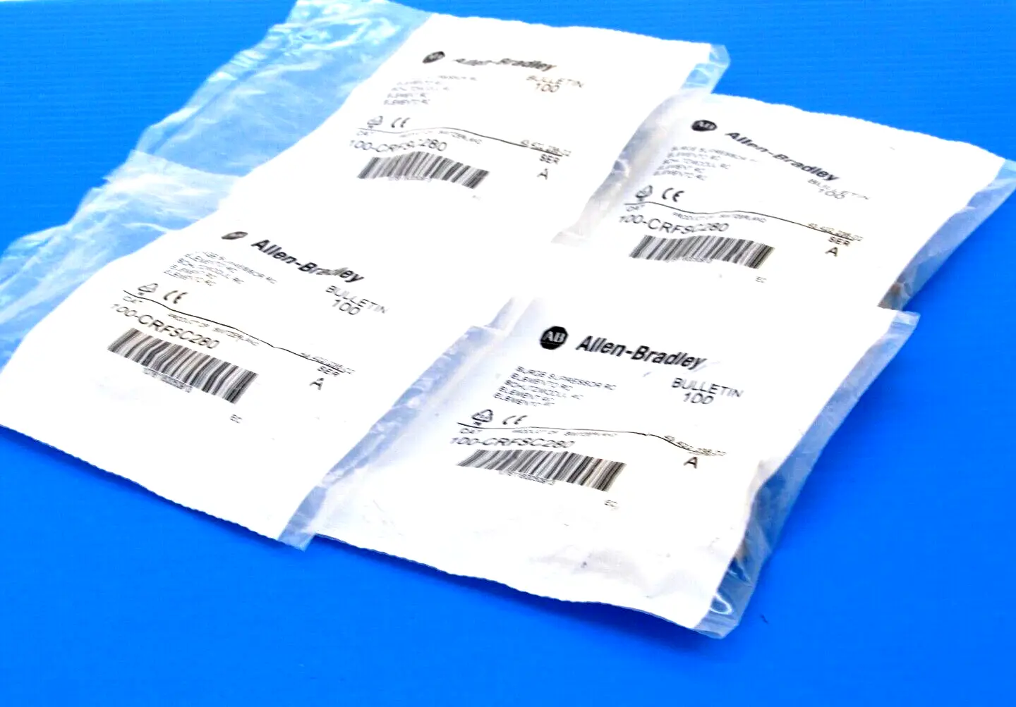 LOT OF 4 ALLLEN BRADLEY 100-CRFSC280 SURGE SUPPRESSOR 100CRFSC280 NEW, SURPLUS