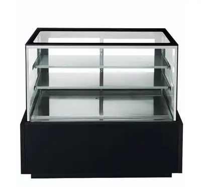 New | in-Stock Dukers New Dukers DDM48R - Straight Glass 48" Cake Showcase Display Refrigerators Illinois US | Falcon Restaurant Supply #1376318