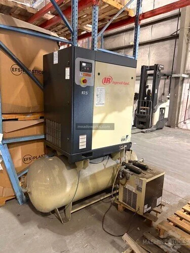 Used INGERSOLL RAND R7.5IA145 Rotary Screw & Sliding Vane Air Compressors Illinois US | Meadoworks #1492129