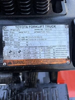 USED 2006 TOYOTA 7FGCU25