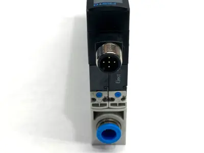 Used Festo Pneumatic Vacuum Generator 24V 8023700 Solenoid Valves Michigan US | Maverick Industrial Sales #1390882