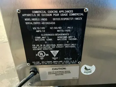 Used VULCAN VW3S Heat Treating Units Ohio US | HGR 24 #1311078