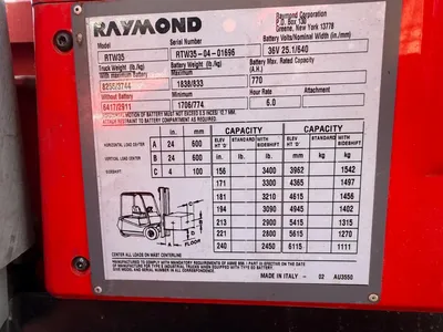 2004 RAYMOND RTW-35 Forklift | GMT (13)