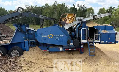 Used 2010 PETERSON MODEL 4300 PORTABLE DRUM CHIPPER Wood Chippers North Carolina US | CAROLINA MACHINERY SALES #1469333