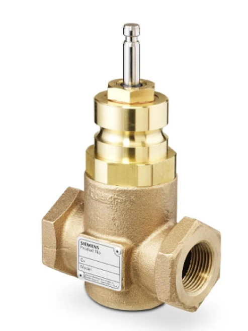 Siemens 599-03020 2-Way 1/2" Flowrite Valve, Cv 2.5, Normally Closed, F x F [New]