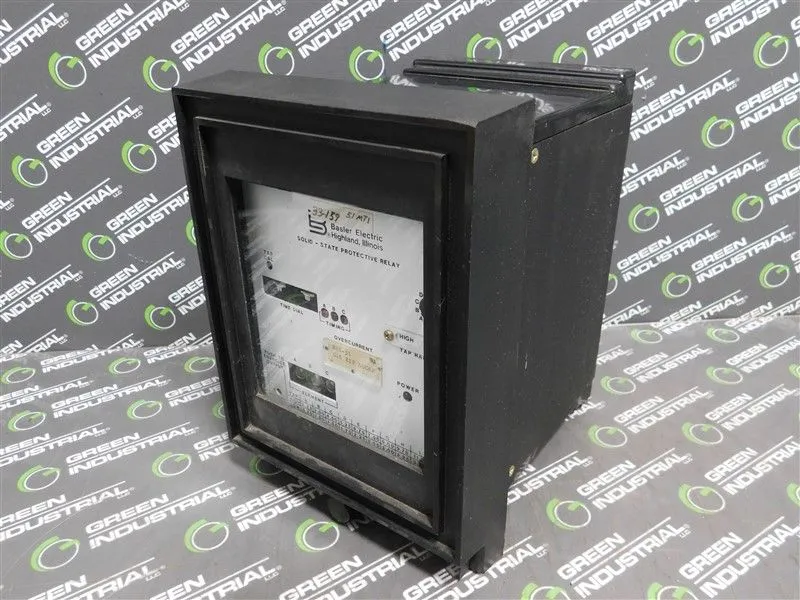 Basler Electric BE1-51 G1E Z1P A0C6F Solid State Protective Relay Used