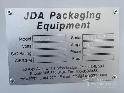 Used JDA PACKAGING EQUIPMENT 5000 Filling Machines | Star Industries #1254097