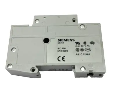 USED SIEMENS MINIATURE CIRCUIT BREAKER 277VAC LOT OF 2
