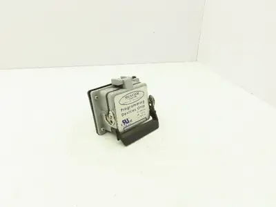 Mencom DP-2RJ45-R-P32 PLC Panel Interface Connector 120V Outlets RJ45 Ethernet