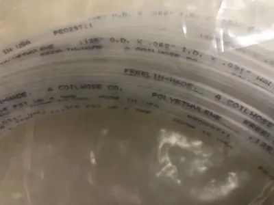 OPTOMEC 1/8'' OD POLYTHYLENE VACUUM TUBING 6001368