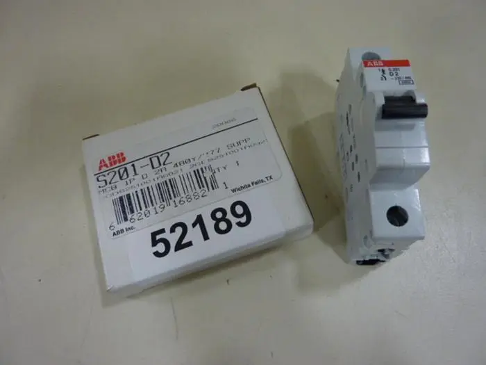 Used ABB S201-D2 Circuit Breakers Michigan US | Ideal Machinery #604130