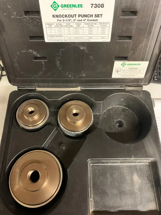 Used GREENLEE _UNKNOWN_ Punches & Dies South Carolina US | General Equipment and Supply #1491255