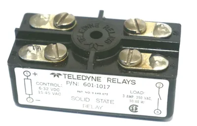 4 NEW TELEDYNE 601-1017 SOLID STATE RELAYS 6011017