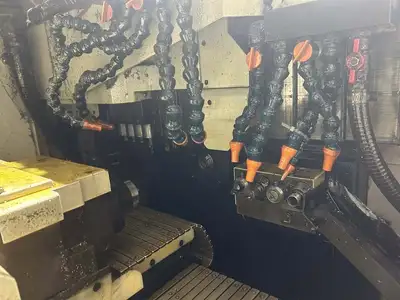 2004 HANWHA XD-20H Swiss Type Automatic Screw Machines | Toolquip, Inc. (9)