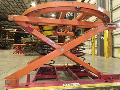 Southworth Pallet Pal Positioner Rotary Spring Level Loader Turntable 28"H
