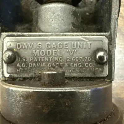 Used DAVIS MODEL V Preset Gages Ohio US | Surplus Asset Holdings #1247117