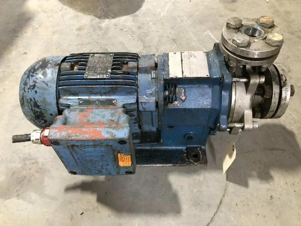 Magnatex MP420-N25N-140TC 2HP 316SS Magnetic Drive Pump 3.5GPM 1.5″ X 1″ X 5″