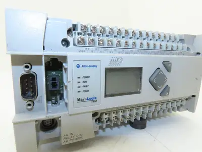 Allen Bradley 1766-L32AWA MicroLogix 1400 Controller Module 32 Pt Ser C FW 21