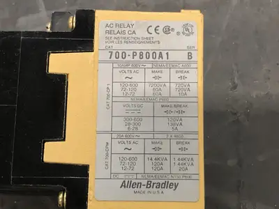USED ALLEN-BRADLEY 700-P800A1