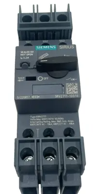 NEW SIEMENS 3RV2711-1DD10 CIRCUIT BREAKER 3RV27111DD10