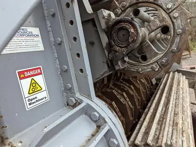 Barclay Primary Tire Shredder/Conveyors