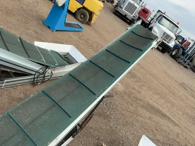 (3) Crivaf Automation Belt Conveyors, Aluminum Frame, no motors, need work, longest is approx. 140”