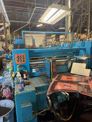 66" x 65" Staley 3 color Rotary Die Cutter