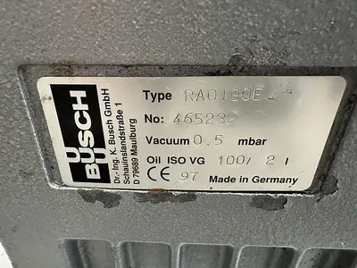 USED BUSCH RA0100E