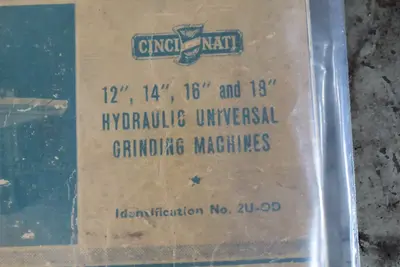 CINCINNATI MILACRON ER Cylindrical Grinders (OD, O.D., Plain, Universal) | Mohawk Machinery (10)
