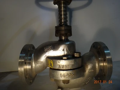 Annin 4", Class 300, 316SS, Control Valve
