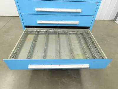 Nu-Era Modular Tool Storage Cabinet 8 Drawer 45x28x61" Stanley Vidmar Lista
