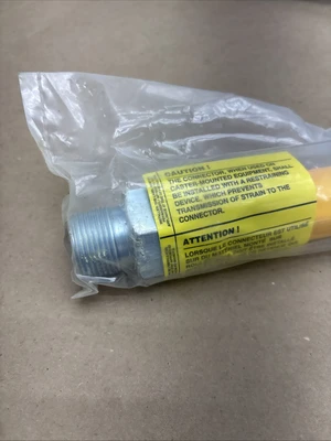 Dormont Blue Hose Gas Connector BPQ Series 1" x 48" 16100BPQ48 Fast Shipping.